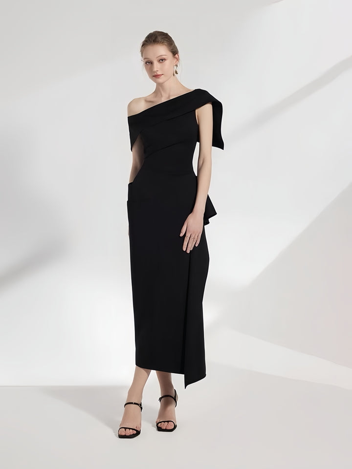 The Onyx Wave Gown