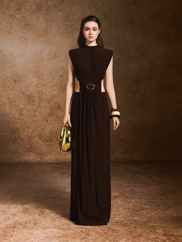 The Sienna Metallic Midi