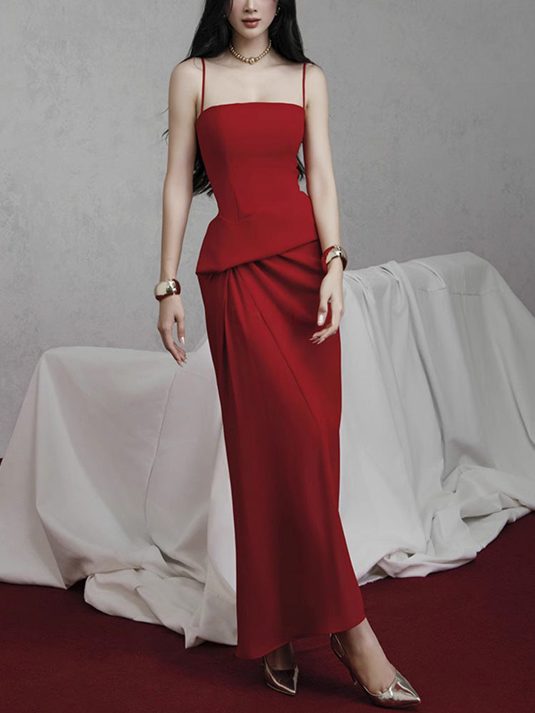 The Ruby Strapless Maxi