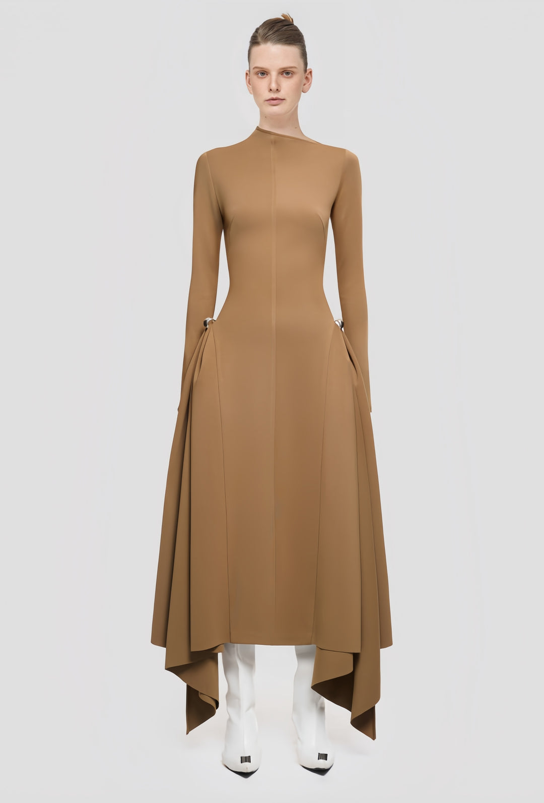 The Jade Asymmetric Gown