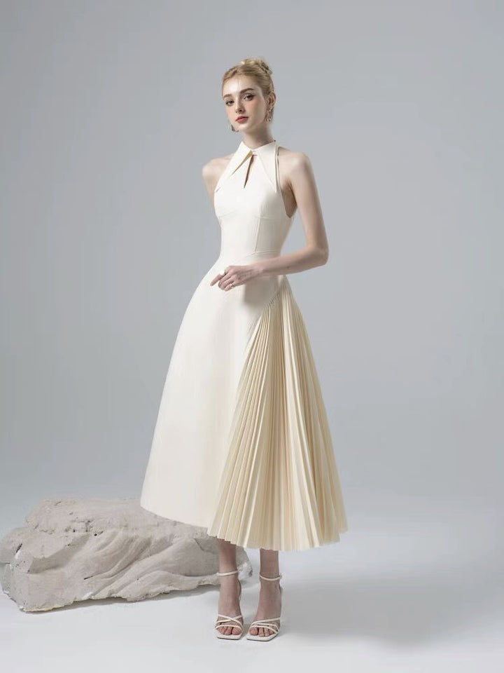 The Ivory Ripple Gown