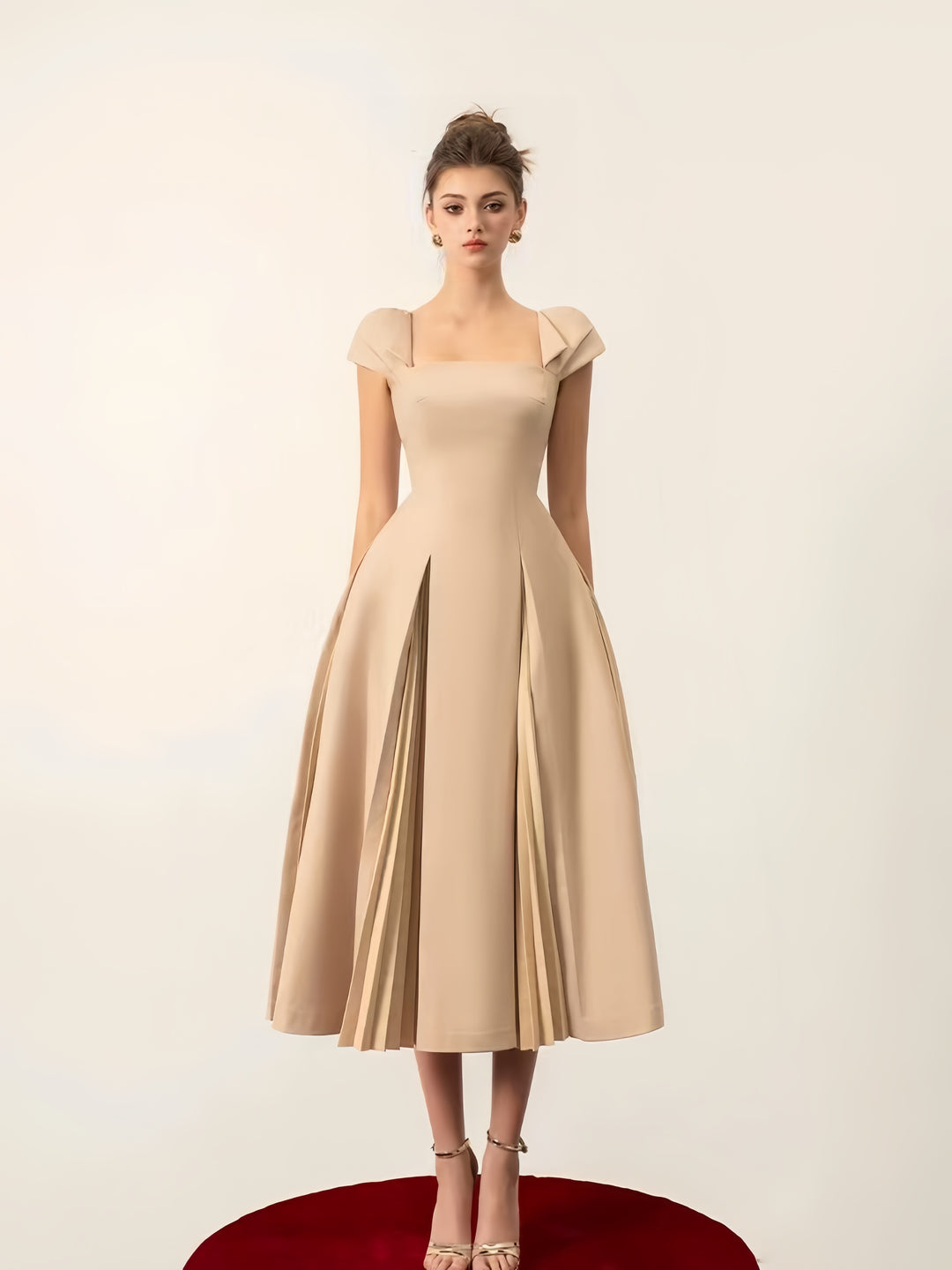 The Apricot Petal Tuxedo Mini