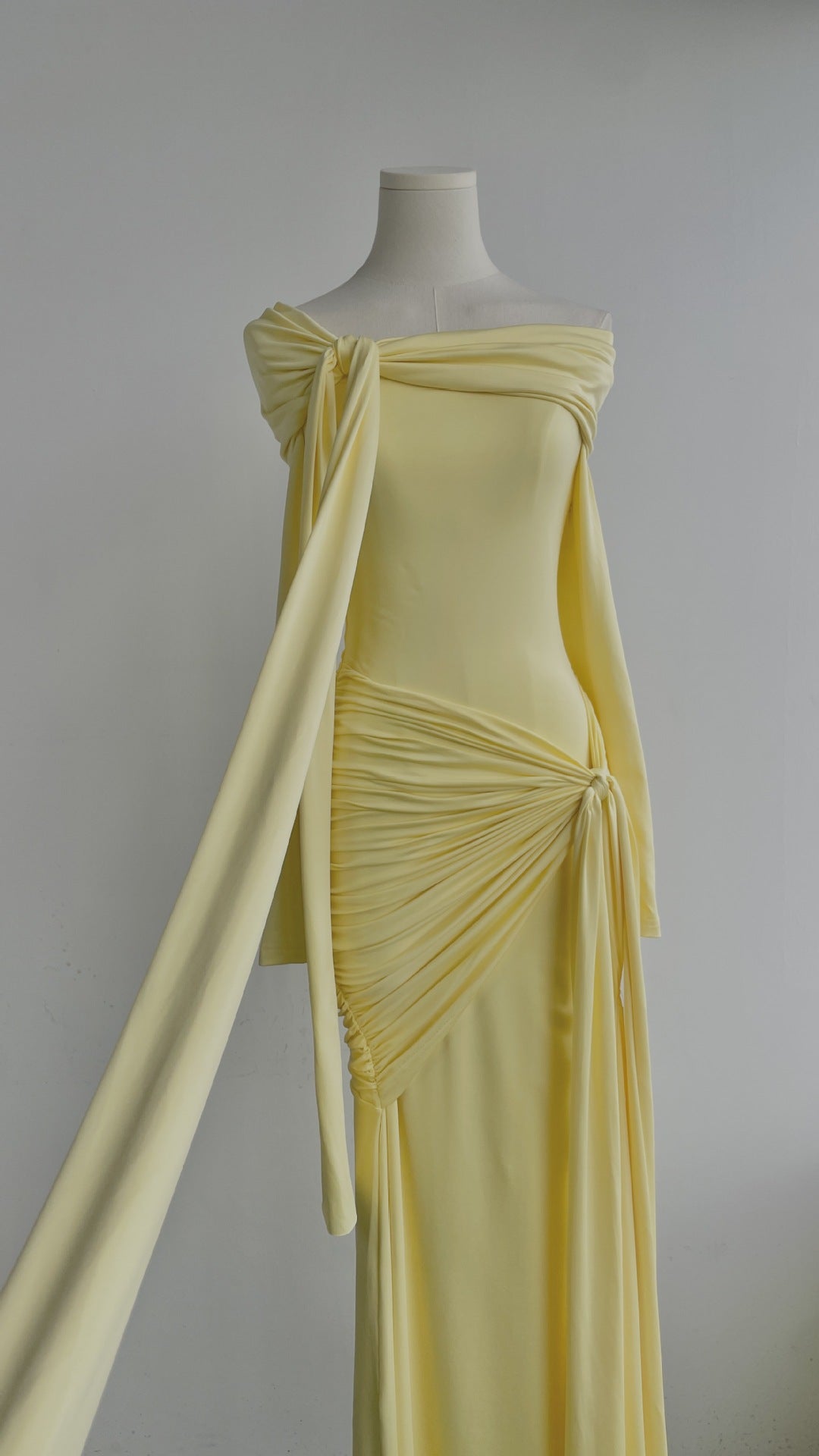 The Saffron Pleated Maxi