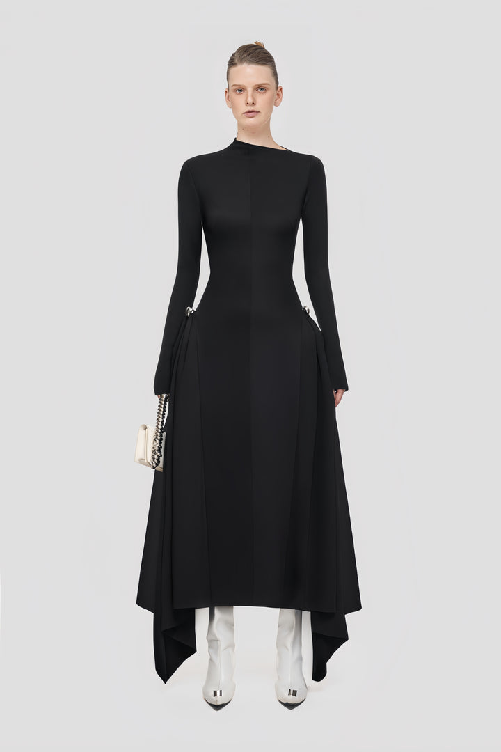 The Jade Asymmetric Gown