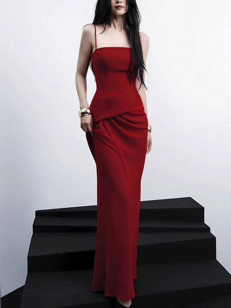 The Ruby Strapless Maxi