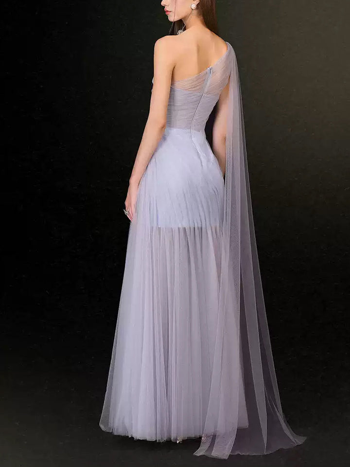 The Lavender Tulle Gown