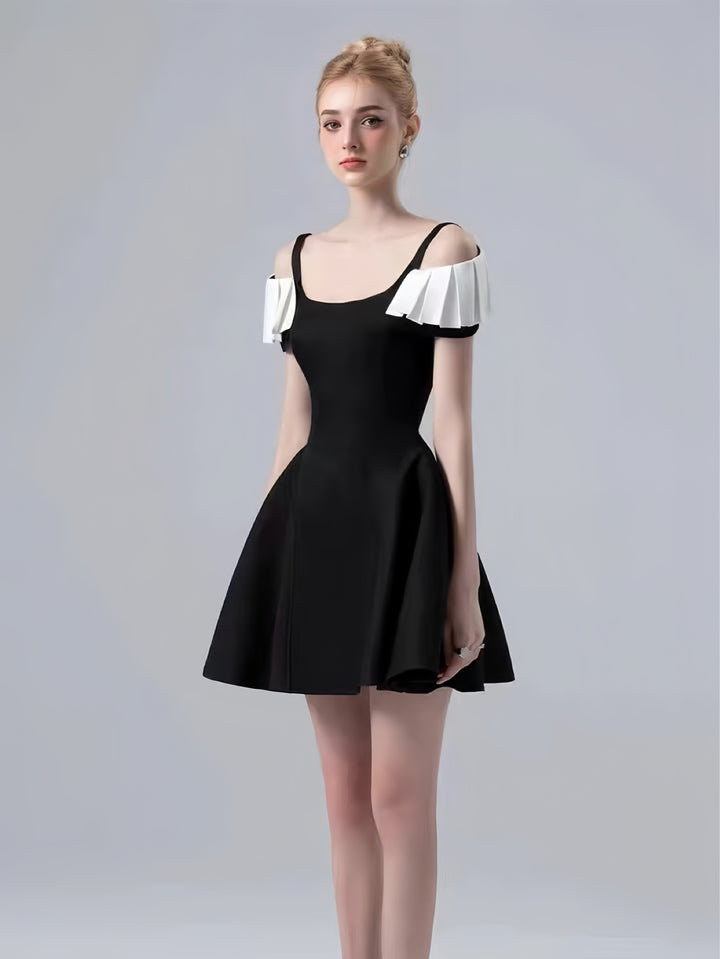 The Monochrome Petal Midi