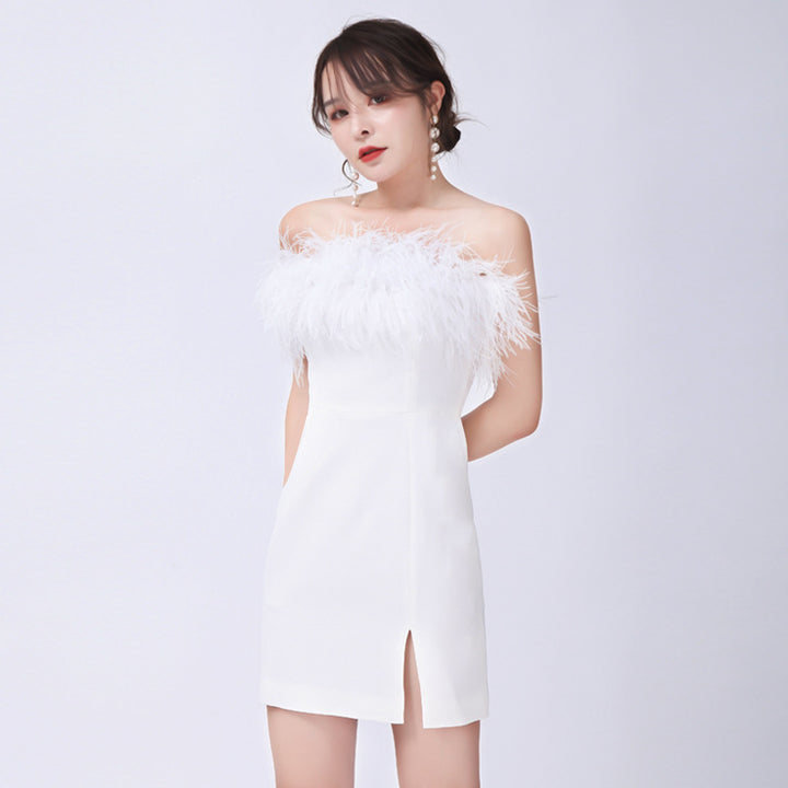 The Seraphine Feathered Mini