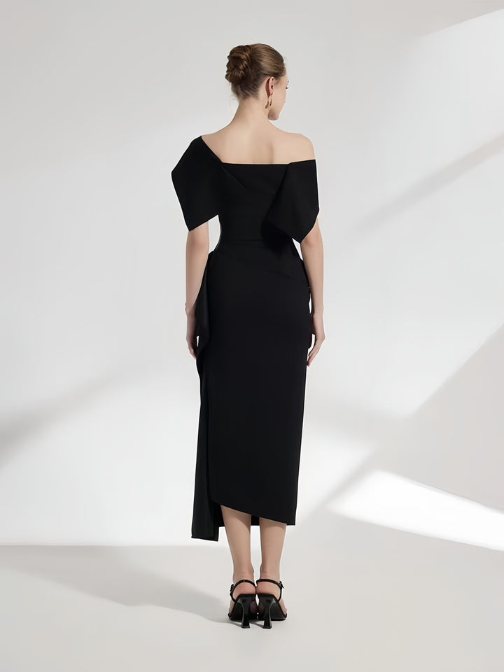 The Onyx Wave Gown