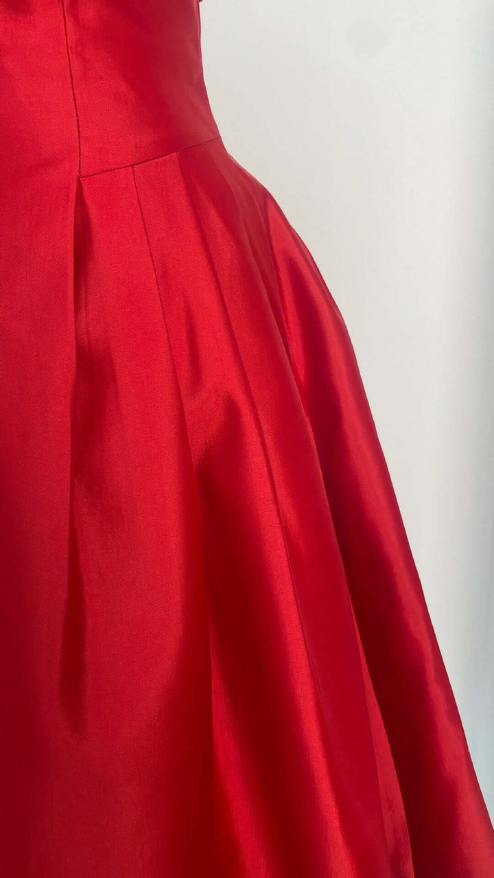 The Scarlet Gala Gown