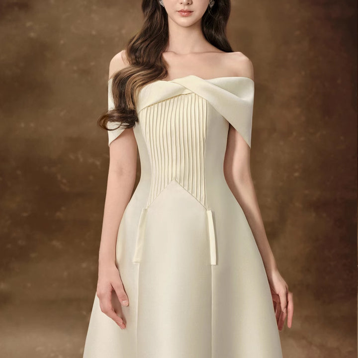 The Elara Satin Midi