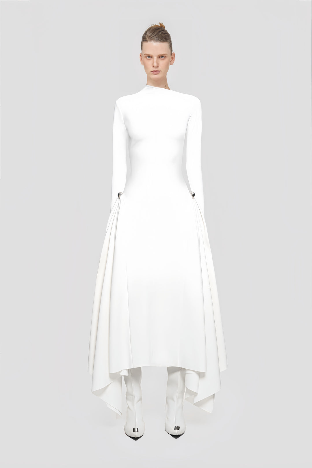 The Jade Asymmetric Gown