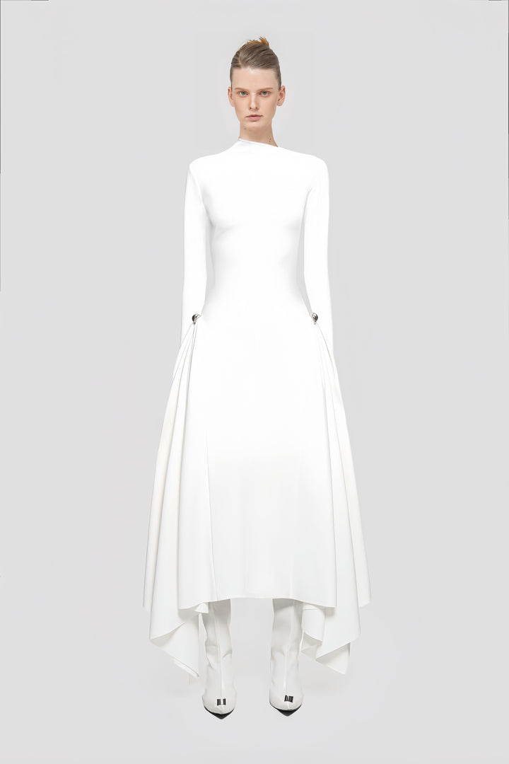 The Jade Asymmetric Gown