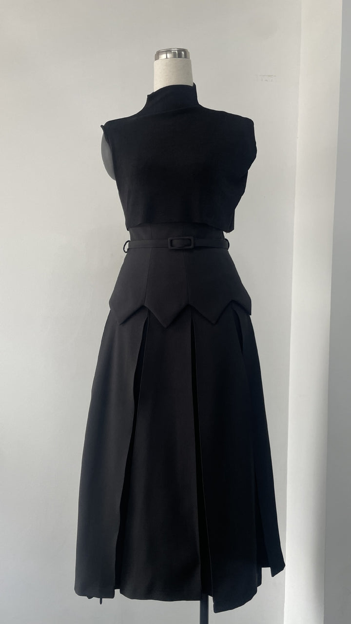 The Gilded Chain Shift Dress