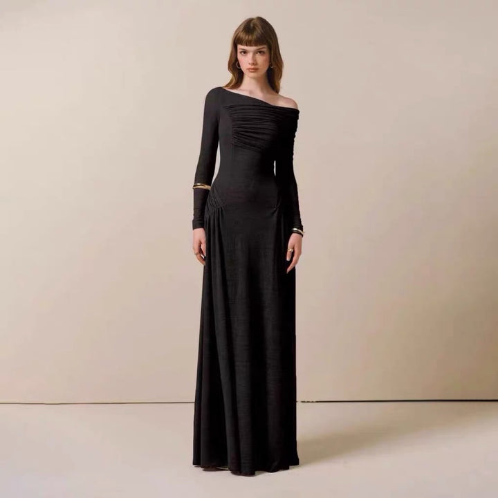 The Serenity Off-Shoulder Gown