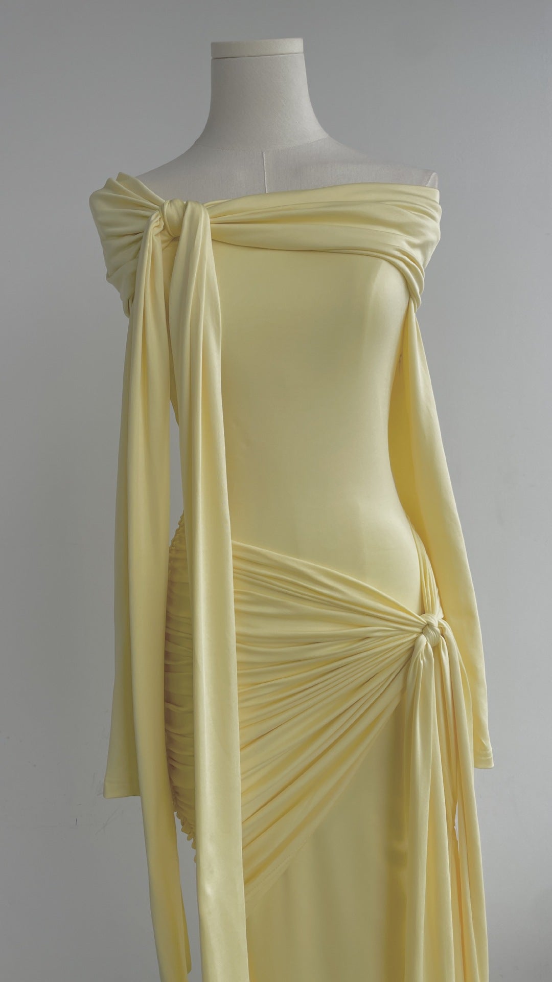 The Saffron Pleated Maxi