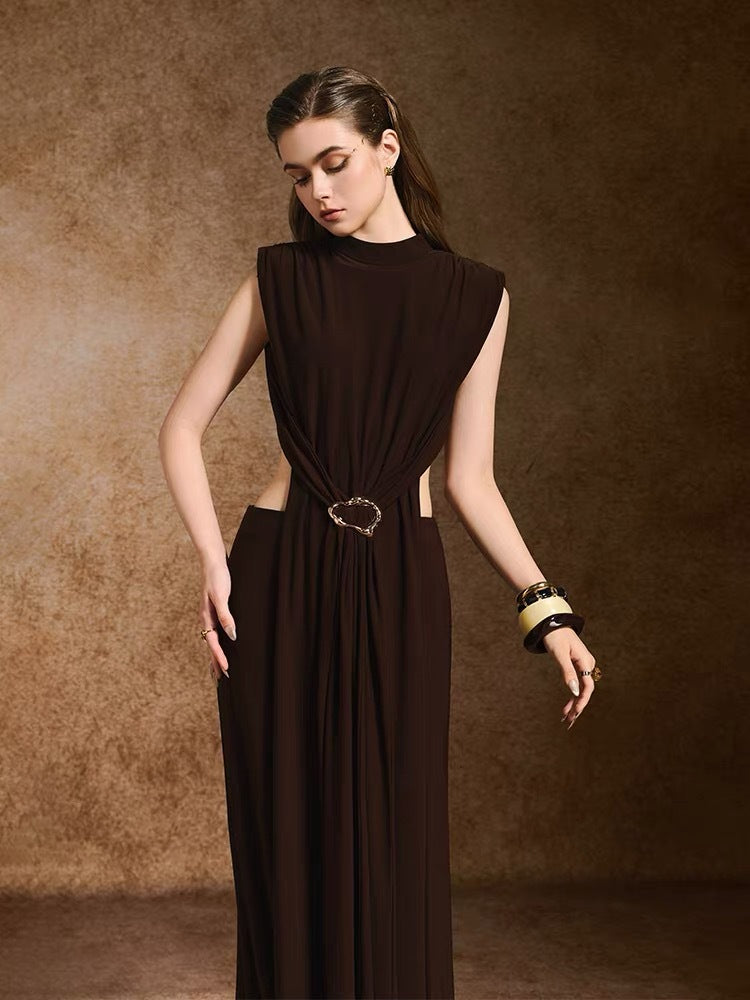 The Sienna Metallic Midi