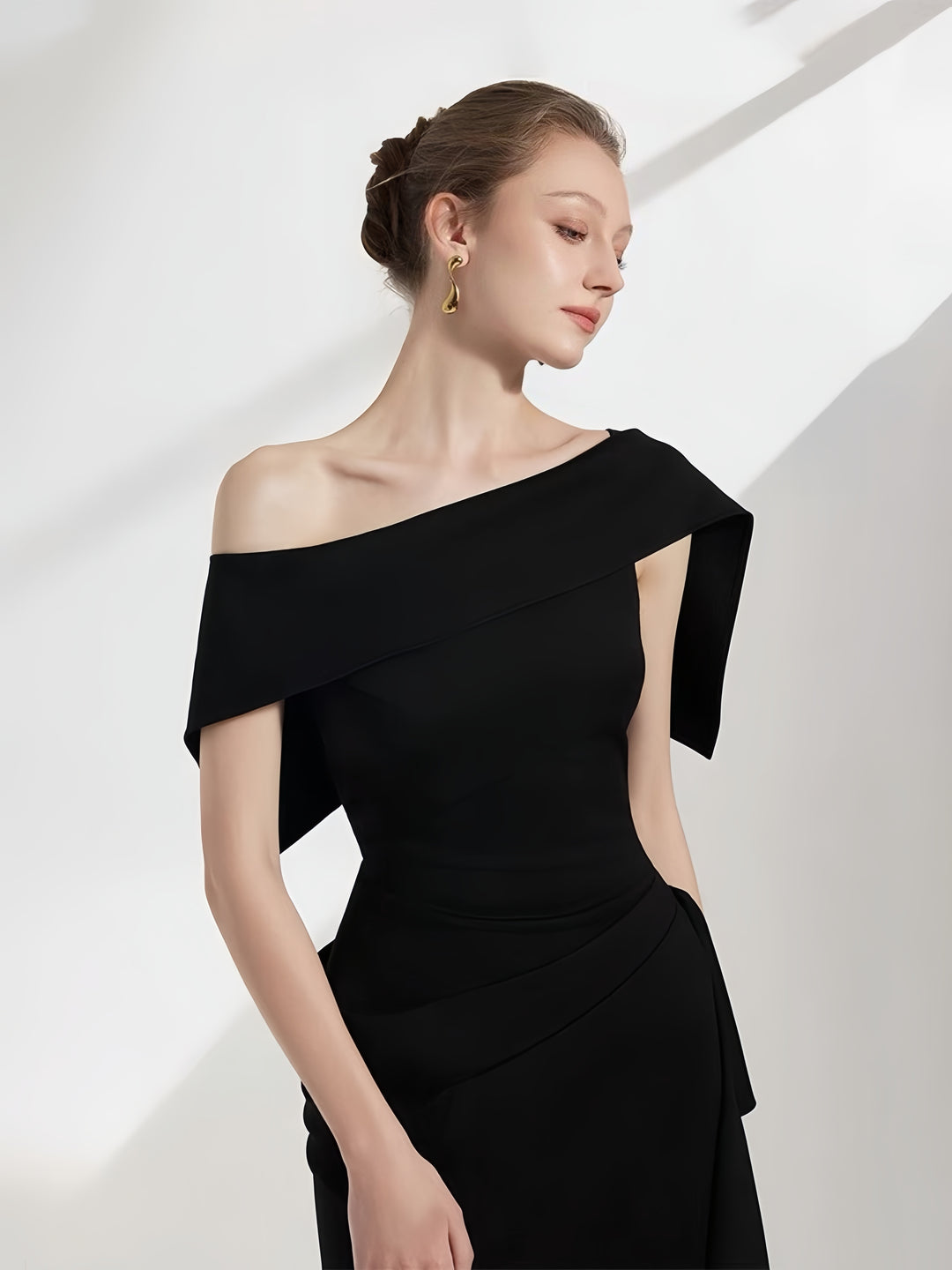 The Onyx Wave Gown
