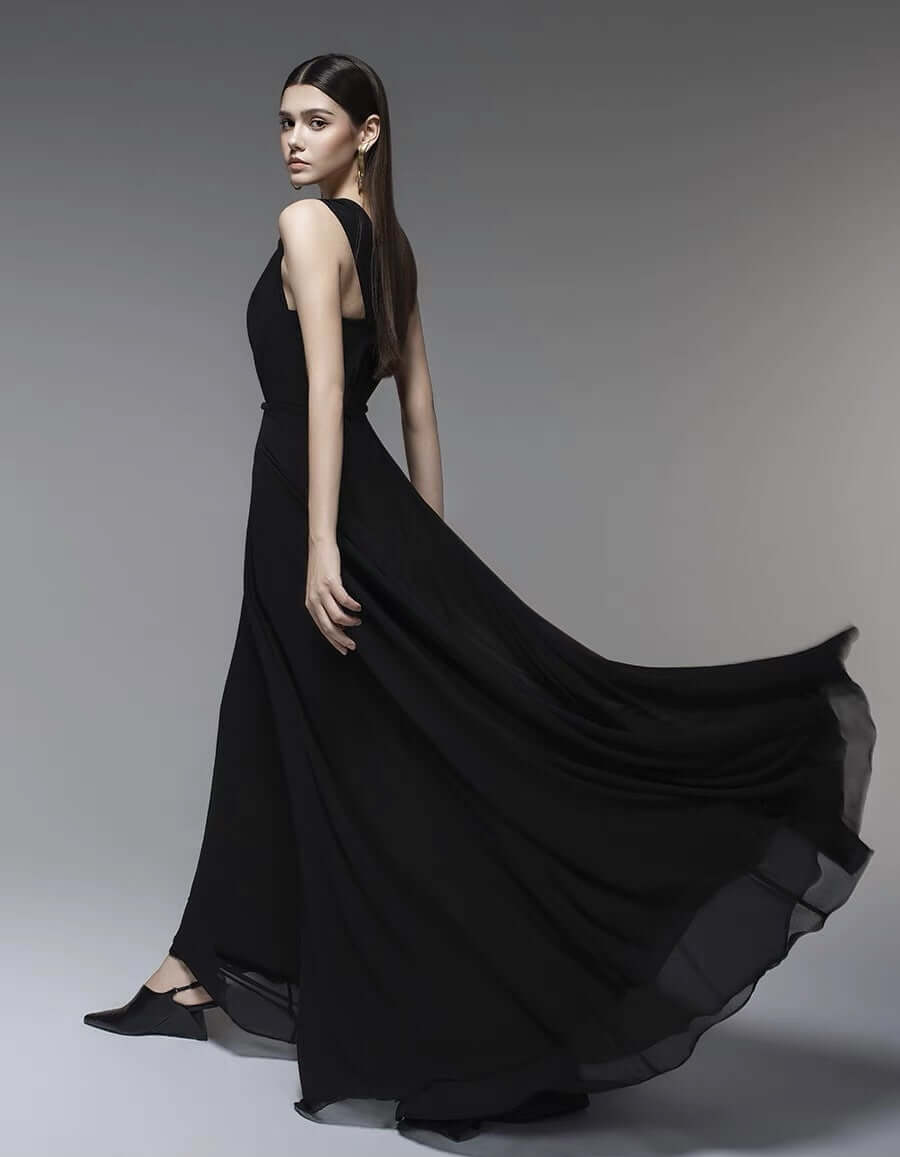 The Midnight Silk Gala Gown