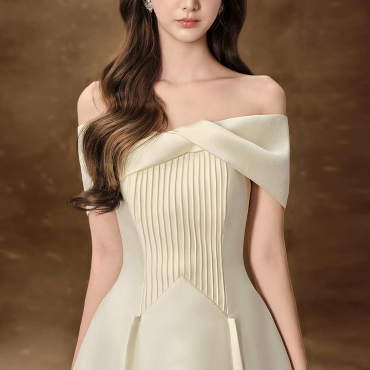 The Elara Satin Midi