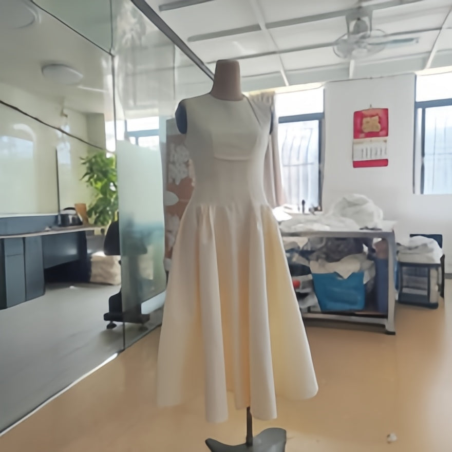 The Celestia Crinkled Gown