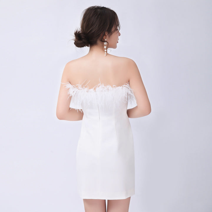 The Seraphine Feathered Mini