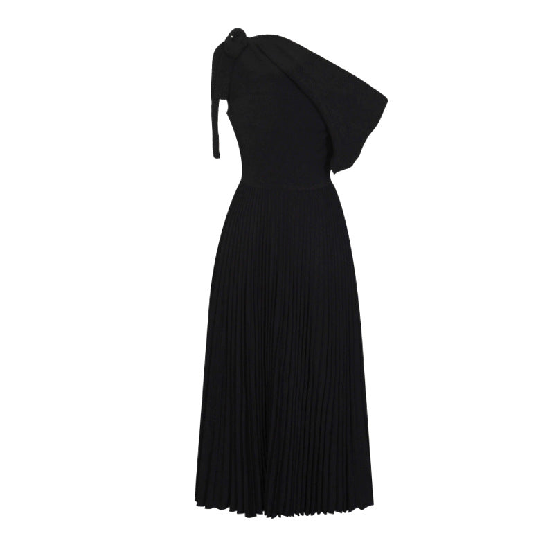 The Parisian One-Shoulder Midi