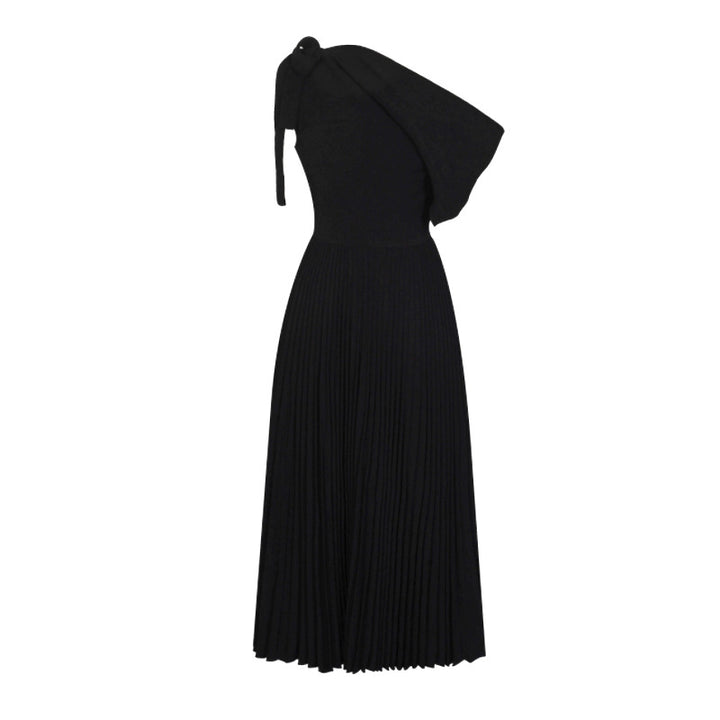 The Parisian One-Shoulder Midi