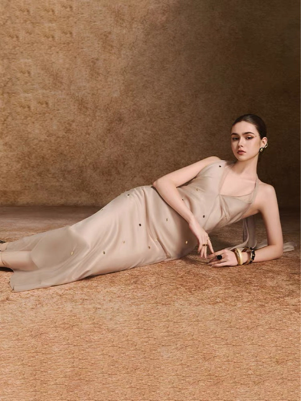 The Champagne Radiance Gown