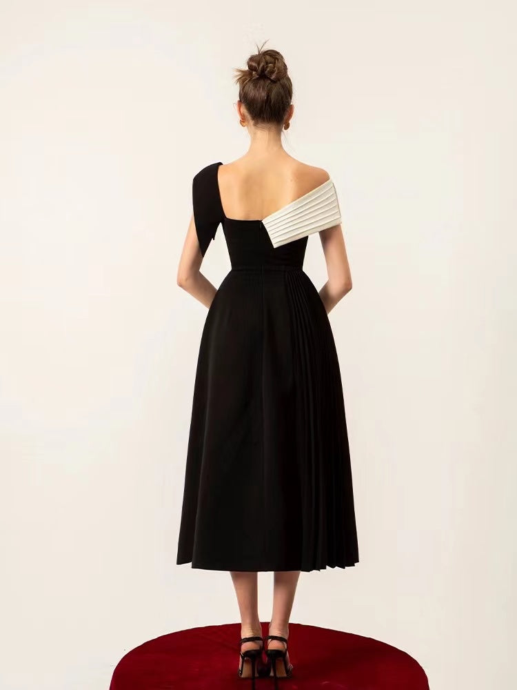 The Bianca Colorblock Gown
