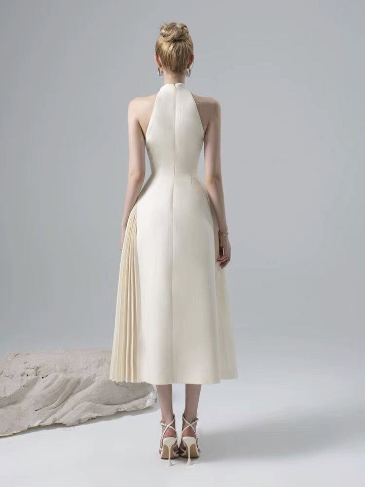 The Ivory Ripple Gown