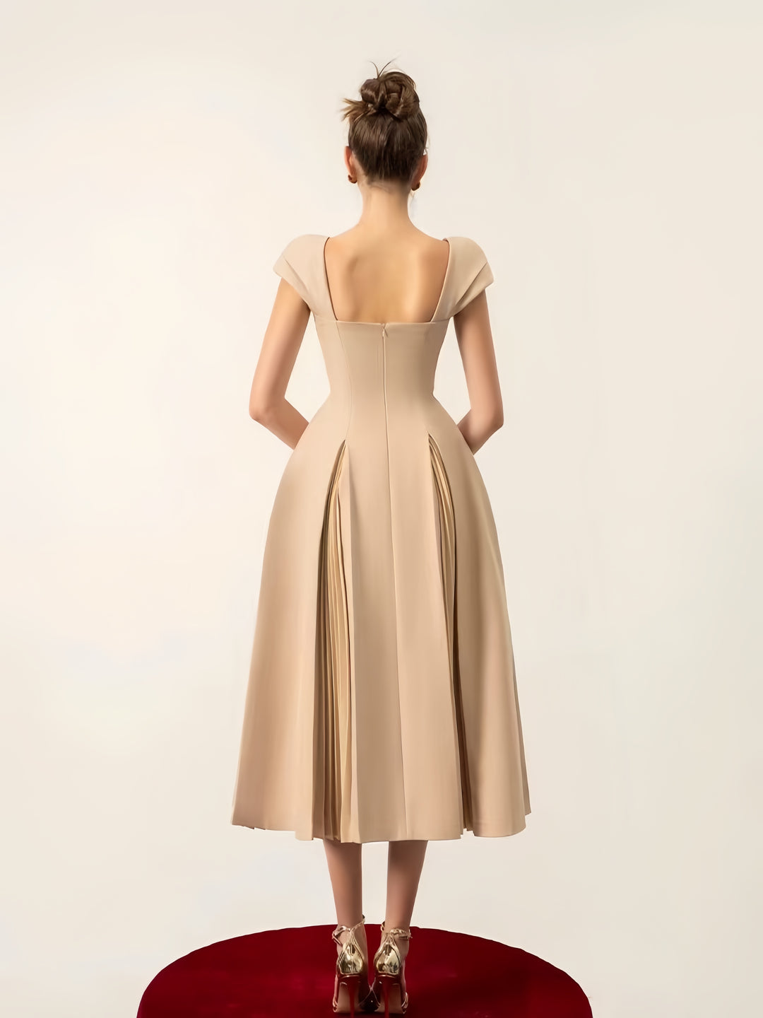 The Apricot Petal Tuxedo Mini