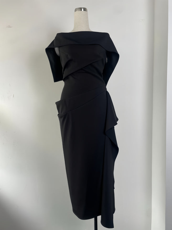 The Onyx Wave Gown