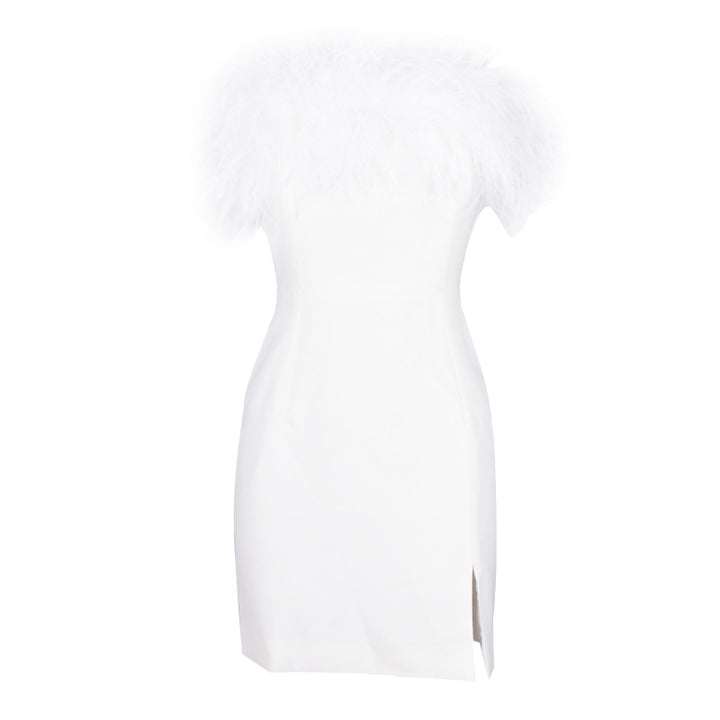 The Seraphine Feathered Mini