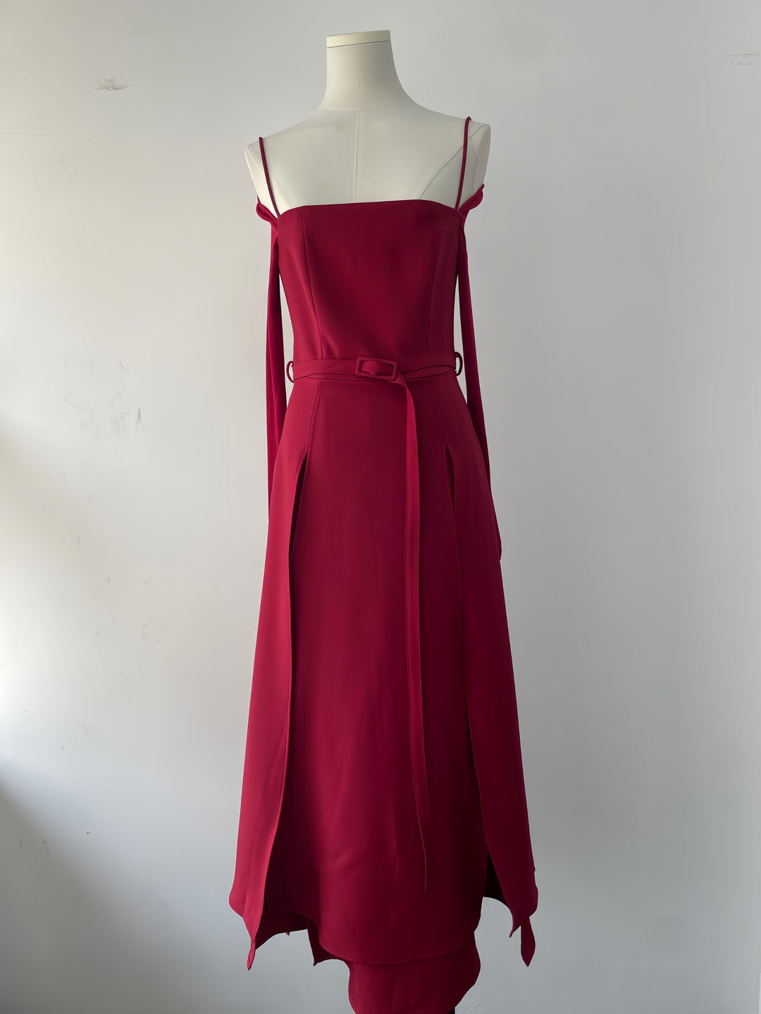 The Ruby Slit Gown