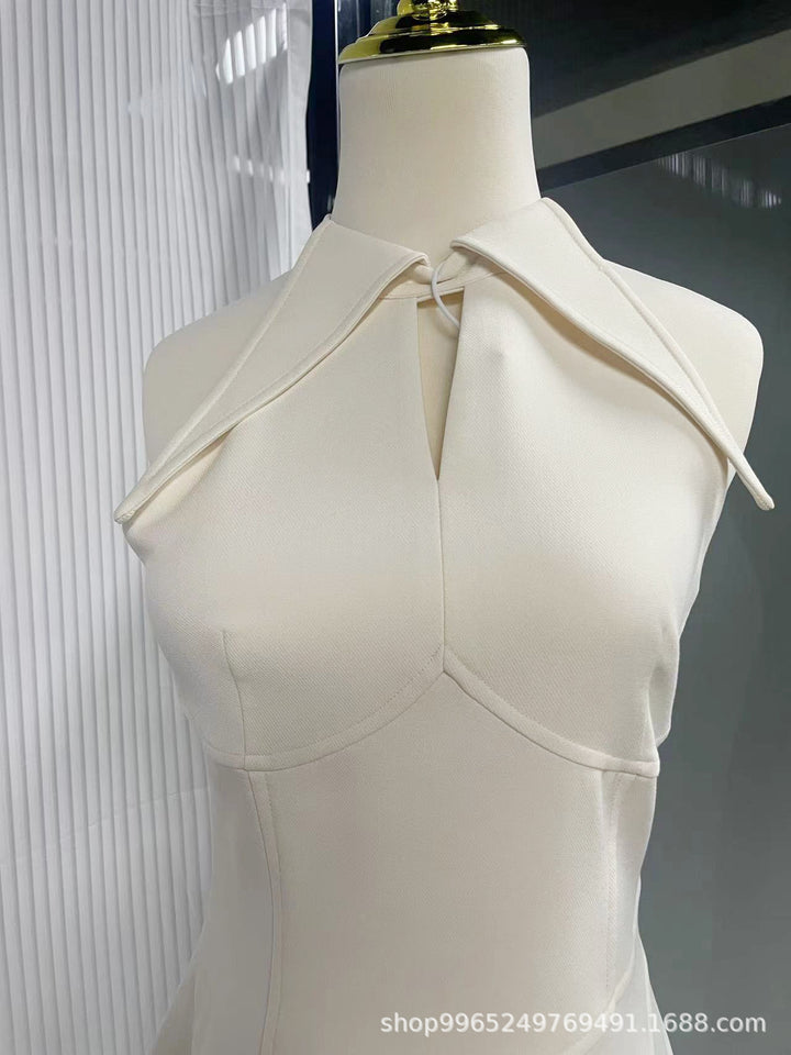 The Ivory Ripple Gown