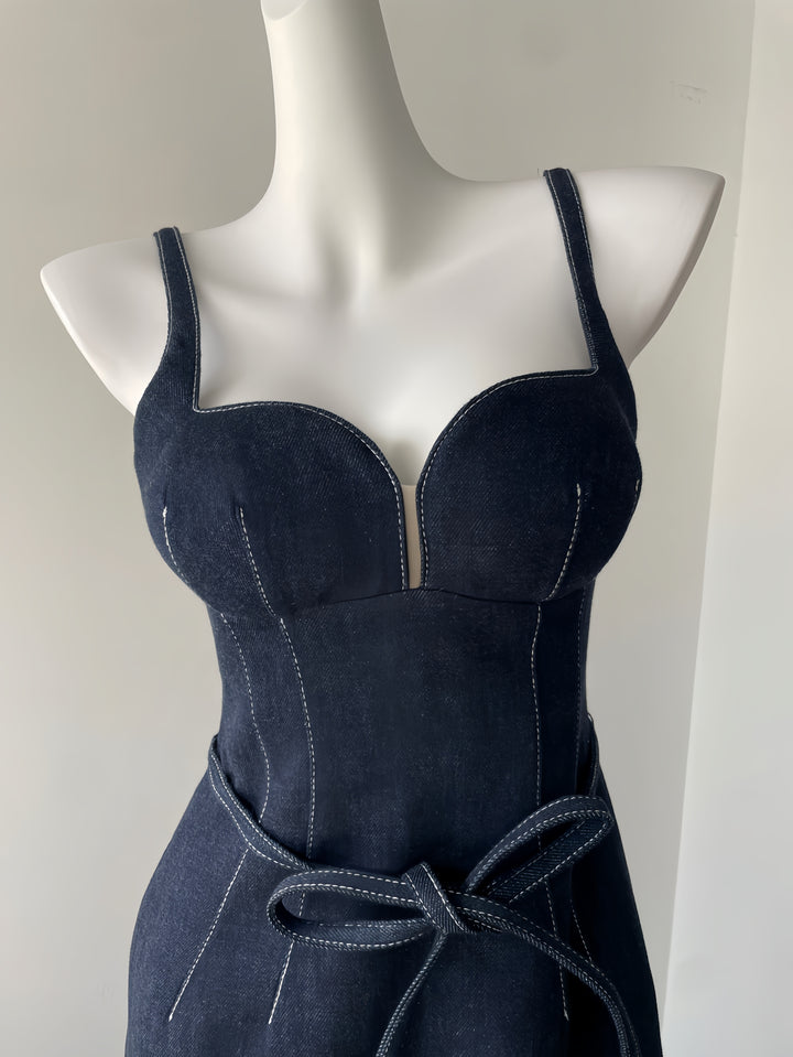 The Indigo Denim Halter