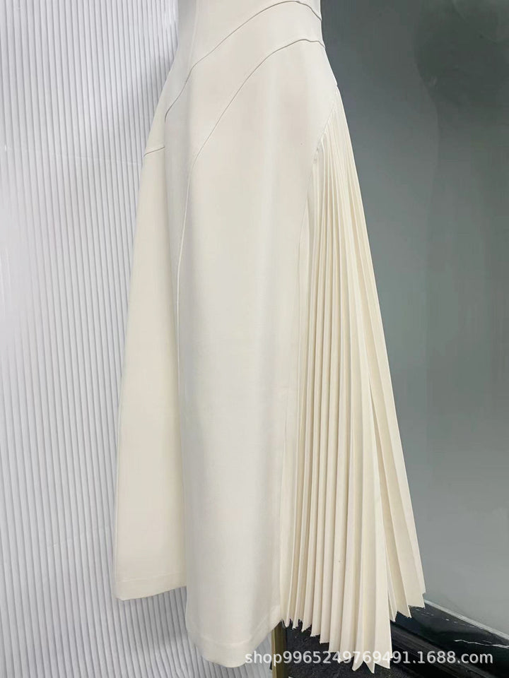 The Ivory Ripple Gown