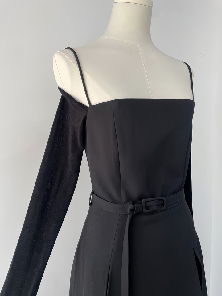 The Ruby Slit Gown