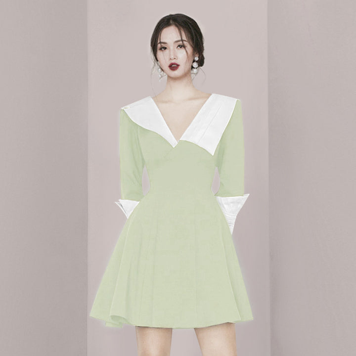 The Hepburn Contrast Midi