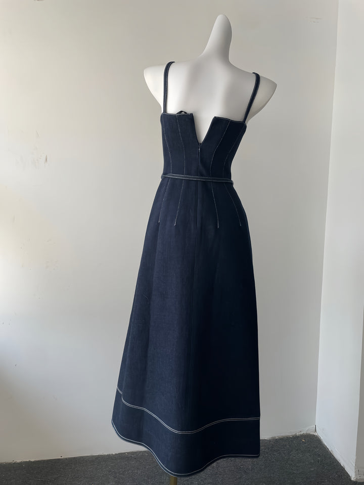 The Indigo Denim Halter