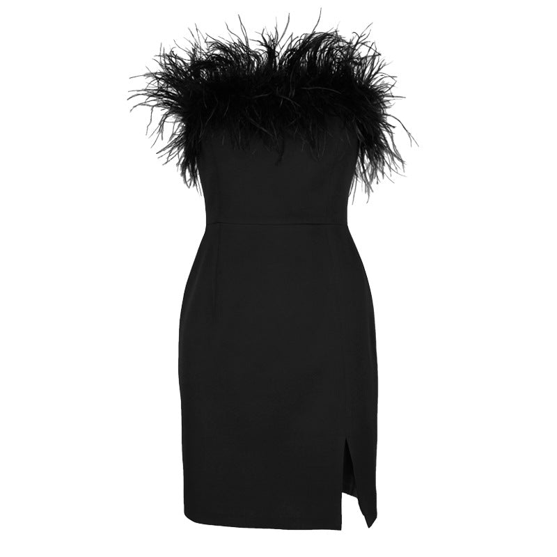The Seraphine Feathered Mini