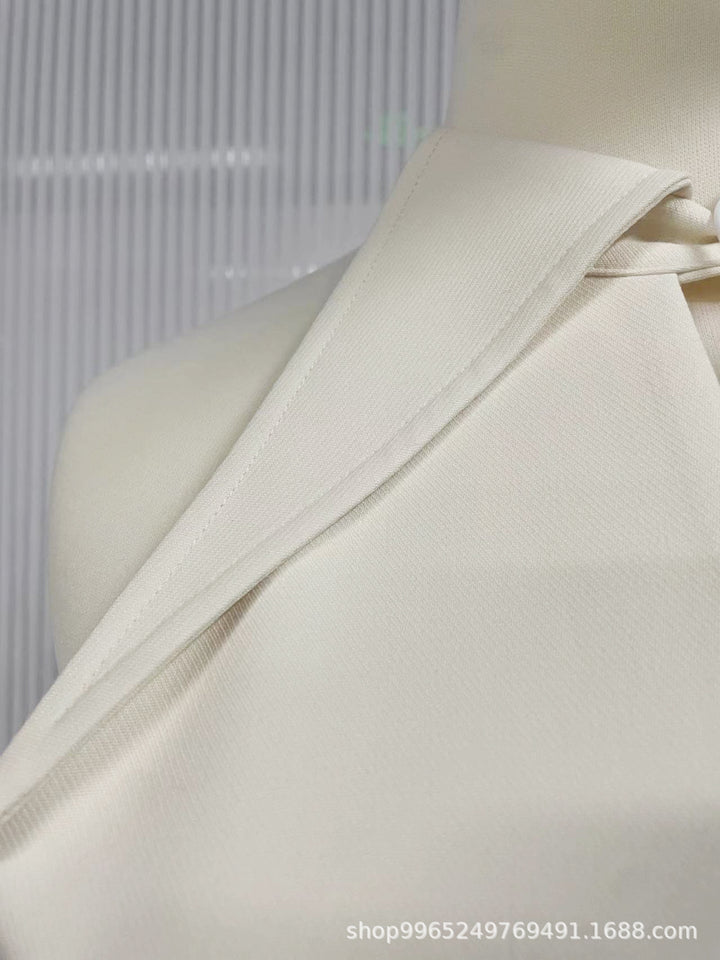 The Ivory Ripple Gown