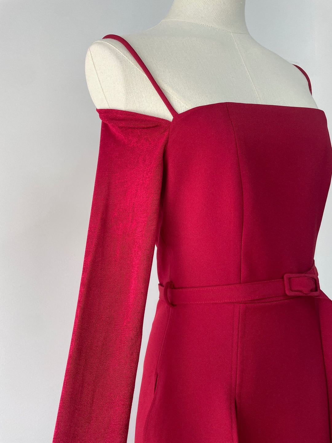 The Ruby Slit Gown