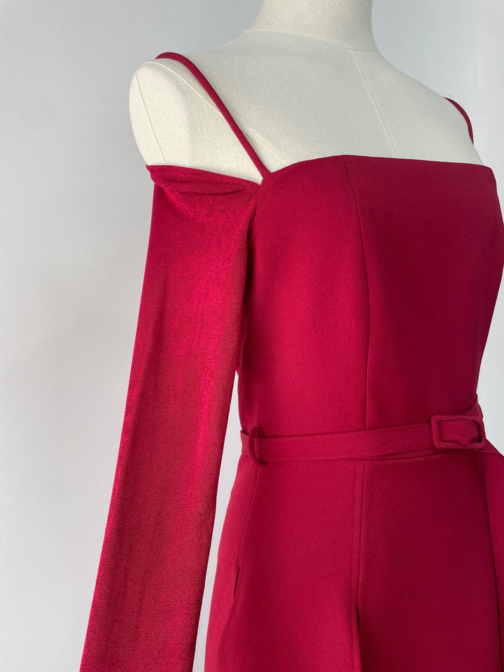 The Ruby Slit Gown