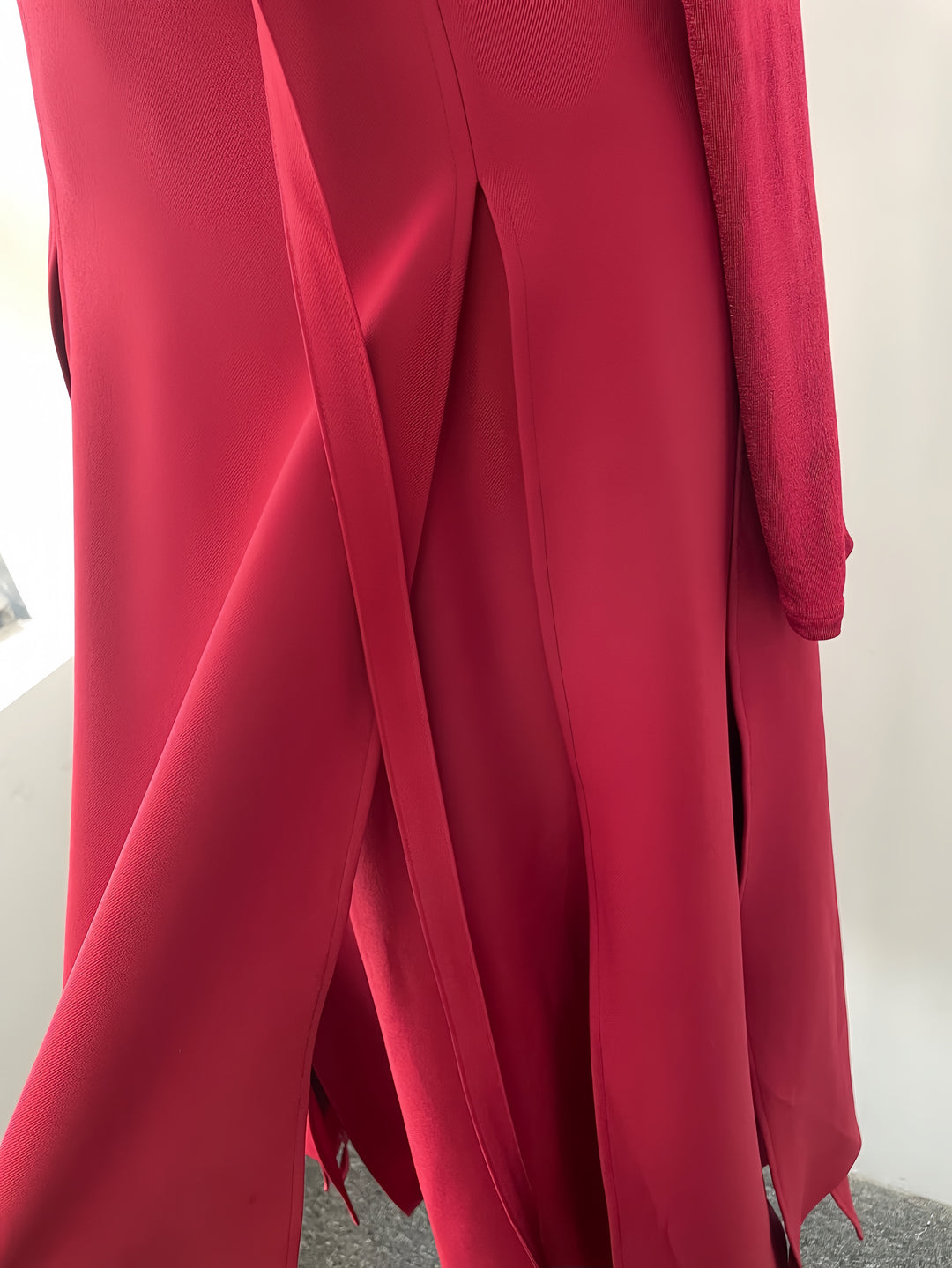 The Ruby Slit Gown