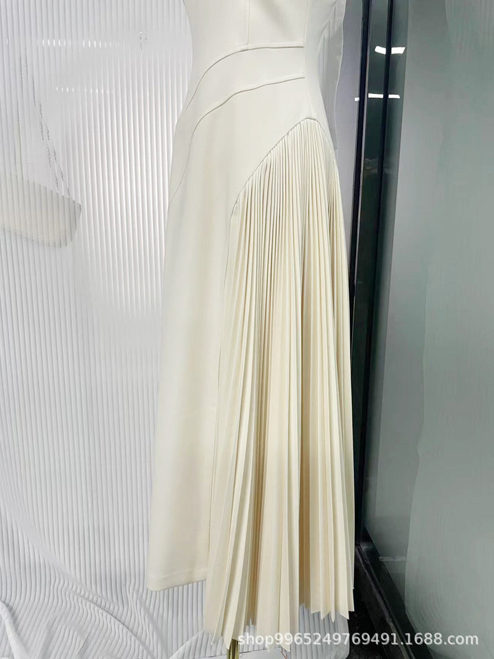 The Ivory Ripple Gown