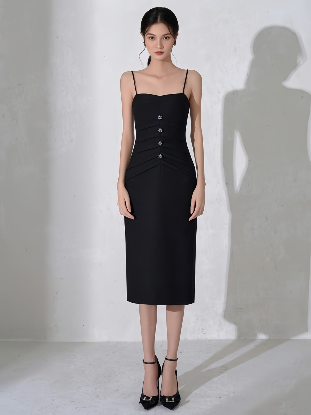 The Juliette French Cape Dress