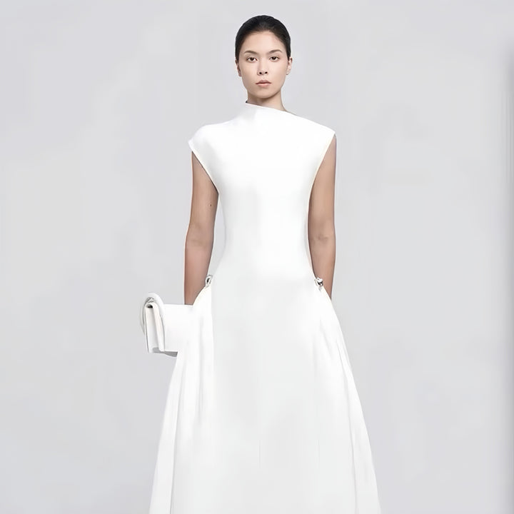 The Alabaster High-Waist Maxi
