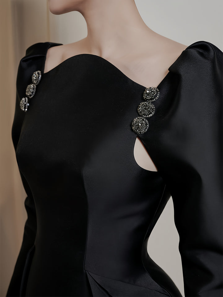 The Midnight Puffy Gown
